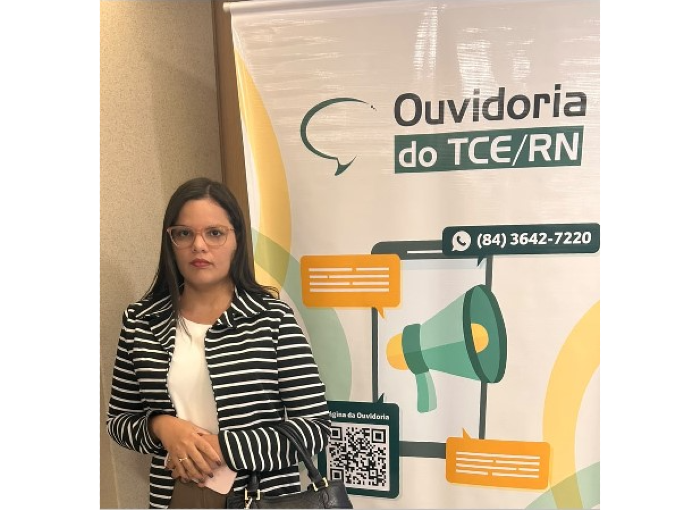 Aline Alves - Ouvidora da Câmara Municipal de Campo Redondo/RN